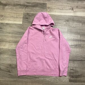 Nike Women's Pink Hoodie